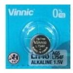 Vinnic LR48 193/LR754/AG5 1, 5V Alkaline gombelem (VINNIC-LR48-10BP)