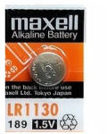 Maxell LR1130 189/LR54/AG10 1, 5V Alkaline gombelem (Maxell-LR1130-10BP)