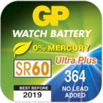 GP Batteries 364 SR60 SR621SW Ultra Plus 1, 55V Ezüst Oxid óraelem (GP-364)