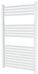 HeizTech törölközőszárító radiátor 600x1000 egyenes, fehér, tartozékcsomaggal (HT-TR6001000E)