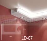  Ld-07 Декоративен профил за скрито led осветление ► 2метра (ld07)