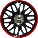 J-Tec Dísztárcsa 13" Orden Red-Black (4 darabos garnitúra)