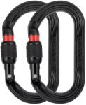  PETZL Oxan Screw-Lock 2-Pack black - karabinerek (3342540815902-SET)