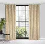 Takoy PIERRE CARDIN Francia bársony sötétítő függöny MARGO rombusz alakú hímzéssel 140 x 250 cm