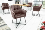 Giuliana Design szék Giuliana taupe barna