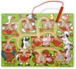 Melissa & Doug Fa készségfejlesztő játék, Mágneses számolós labirintus