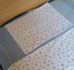 Ábránd Pillangós-virágos kék ágyneműhuzat (90x130 + 40x50 cm)