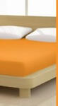 Sandman Jersey gumis lepedő, 140-160x200 cm, 150 g/nm, Orange/Narancs (265) - Mr Sandman