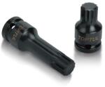 TOPTUL Bit xzn (12colturi) de impact1/2 MAC1006KADB16 - M16 , Lung Set capete bit, chei tubulare