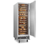 VEVOR 16 szintes ételmelegítő szekrény 1800W, rozsdamentes acél ételmelegítő szekrény víztálcával (DXSPBWJBXG16IT4H2V2)