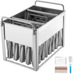 VEVOR Ipari jégkrém formakészlet 40 darab rozsdamentes acél jégkrémforma hengeres formával (SYBBMJYX4000SWI99V0)