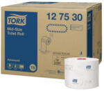 Tork Mid-size toalettpapír (T6) fehér 2rét. 9, 9cm szél. 100m/tek (127530)