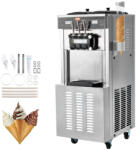 VEVOR Professzionális fagyigép 34-44 liter/óra kapacitás, 1850W, 3 íz, rozsdamentes acél, LED vezérlőpanel (ZLSRBQLJCMYSJ74FPV2)