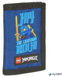 LEGO Pénztárca, tépőzáras, LEGO "Ninjago Jay", kék-mintás (20288-2512)