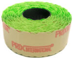 Prix International Etichete pret, 26x12mm, colturi rotunjite, 1500 buc rola, verde