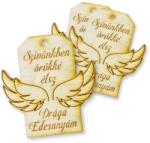  Natúr fa - Kegyeleti tábla - Drága édesanyám 3db/csomag