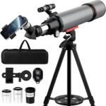 Aurosports Телескоп Aurosports 90/600 AZ, с чанта и адаптер за телефон (AMA-90600-bag)