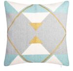 Atmosphera Createur D'interieur Fata perna Geom Gold, bumbac, 40 x 40 cm
