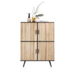  Comoda semi-inaltime Kinna stejar 114/42/150 cm (36264-TRS) Comoda