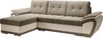  Coltar ENIF extensibil bej/maroniu stanga, 268x157x97 cm (0000362364)