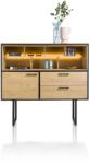  Comoda semi-inaltime Belo stejar 140/45/130 cm (45690-BNL) Comoda
