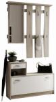 Set hol 2 piese Vira Mecki stejar sonoma 100/26/190 cm (0000077600)