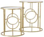  Set 2 masute Genova, gold (2016486) Masa de cafea