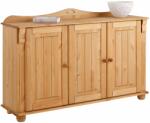  Comoda lemn masiv Adele natur 140/35/90 cm (12898708) Comoda
