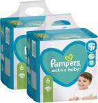 Pampers Active Baby, scutece marimea 6, 13-18 kg, 2 pachete x 56, 112 buc (33085)