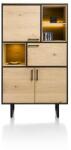  Comoda semi-inaltime Belo stejar 100/45/172 cm (45697-BNL) Comoda