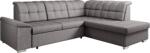  Coltar extensibil OREO gri-maroniu dreapta, 260x202x88/103 cm (0000362544)