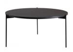  Masuta de cafea Rombo neagra 74/38, 5/74 cm (15833323) Masa de cafea