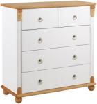  Comoda alb natur Tessin 90/38/88 cm (15465636) Comoda