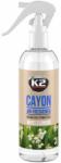 K2 Odorizant cu atomizor Cayon K2 250ml - White Flowers