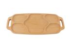 ATELIER 49 Platou din lemn pentru aperitive, 5 compartimente, 70x30 cm (ATE49-PL5CMP) Tava