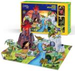 CubicFun - National Geographic Set de joaca 3D muntele dinozaurilor 54 piese (CUDS1078h)