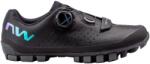 Northwave Pantofi ciclism Northwave Hammer Plus Wmn pentru femei, Black/Iridescent (EU 38)