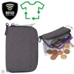 LIFEVENTURE Portofel Lifeventure RFiD Coin Recycled, grey