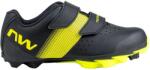 Northwave Pantofi ciclism copii Northwave Hammer Junior, black/yellow fluo (EU 36)
