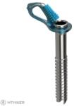 BLUE ICE Șurub gheață BLUE ICE Aero, 16 cm, albastru