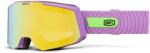  Ochelari 100% SNOWCRAFT S, smoothie/HiPER mirror yellow gold