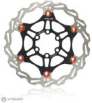 XLC Disc frână XLC BR-X50, 180 mm, 6 găuri, negru/rosu ()