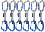 Mammut Set expresii Mammut Crag Keylock Wire, 10 cm, 6 buc, albastru