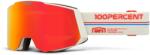  Ochelari 100% SNOWCRAFT, launch/mirror red lens