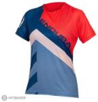 Endura Tricou damă Endura SingleTrack Print Tee LTD, pomegranate (L)
