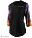 Troy Lee Designs Tricou damă Troy Lee Designs Mischief, mânecă 3/4, rugby black (S)
