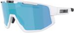 Bliz OchelariBliz Fusion Small, Matt White/Brown w Blue Multi