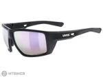 uvex ochelari uvex MTN Venture ColorVision, black matt/mirror lavender pink
