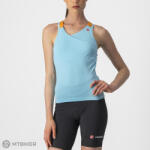 Castelli Tricou damă Castelli SOLARIS TOP, albastru/portocaliu (S)
