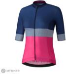 Shimano Tricou damă Shimano YURI, albastru/roz (L)